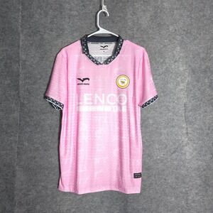 Jerseybird Soccer Jersey Mens M Pink Arenas 16 Polyester Short Sleeve Match Top
